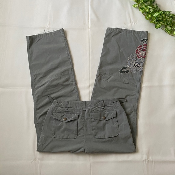 y2k embroidered cargo pants - Picture 1 of 6